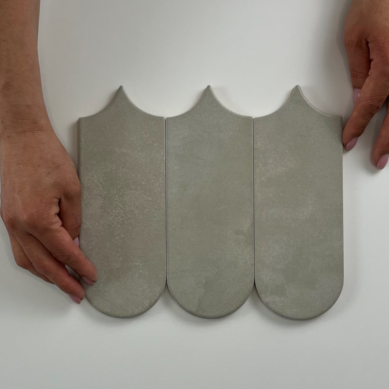 Cifre Ceramica Alure Plomb Visschub Wandtegel 8x21,5 cm